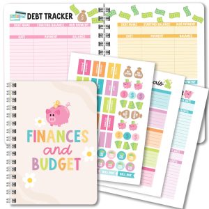 Monthly Budget Planner | 2025-2026 | Calendars & Planners - Boho